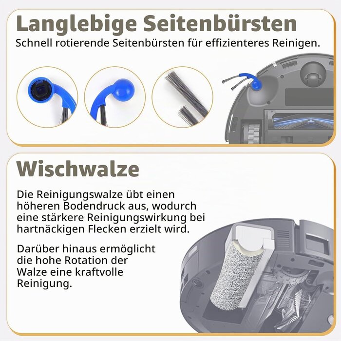 13-tlg. Ersatzteil-Set für Saugroboter - 31% Rabatt