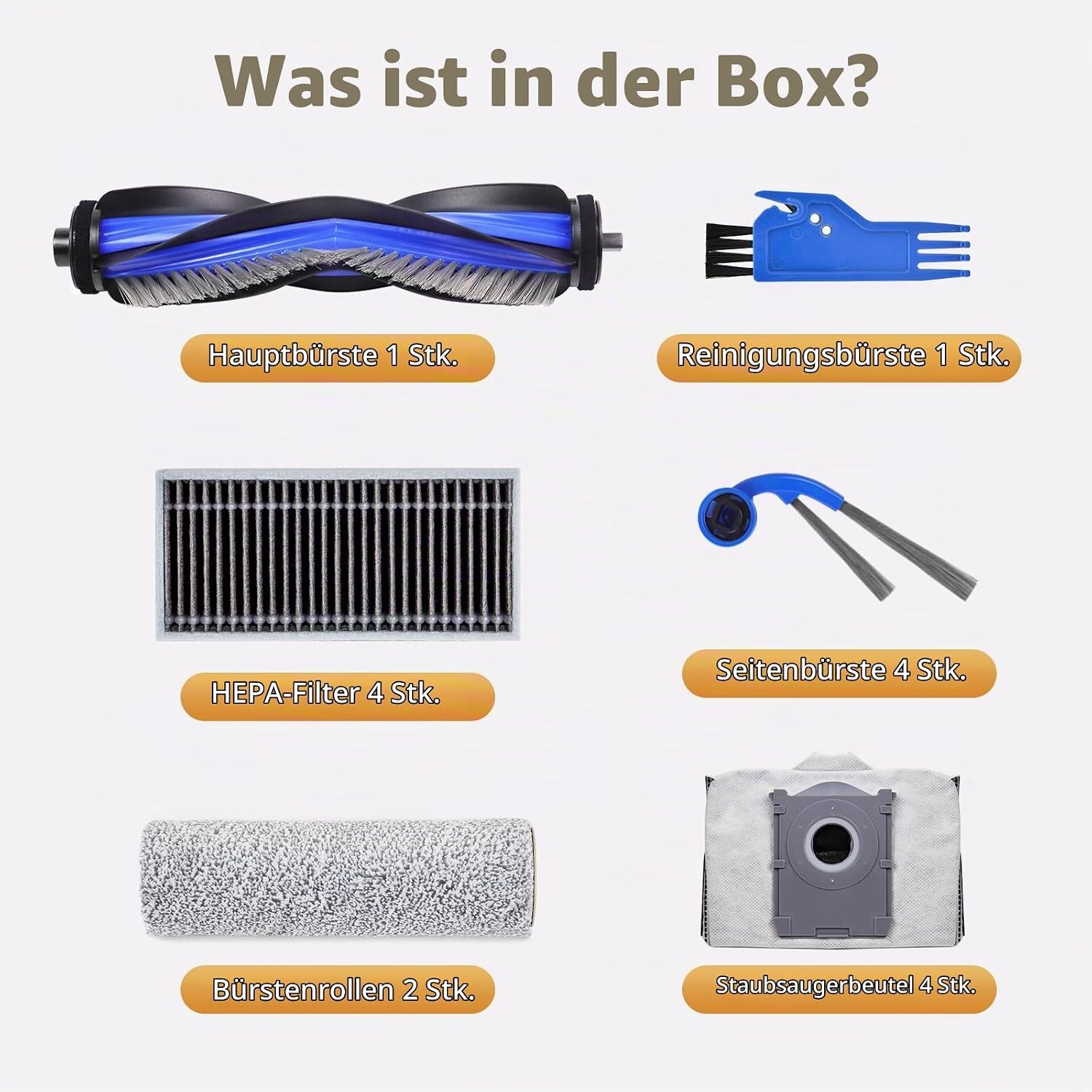 13-tlg. Ersatzteil-Set für Saugroboter - 31% Rabatt