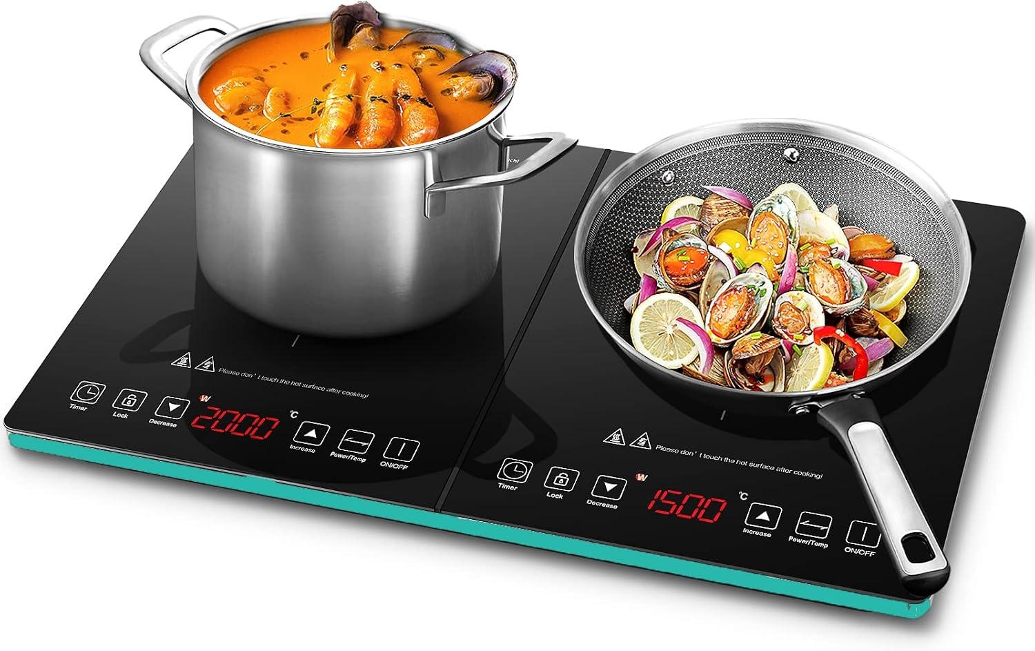 Doppel-Induktionskochfeld 3500W - 35% Rabatt auf Retourenware