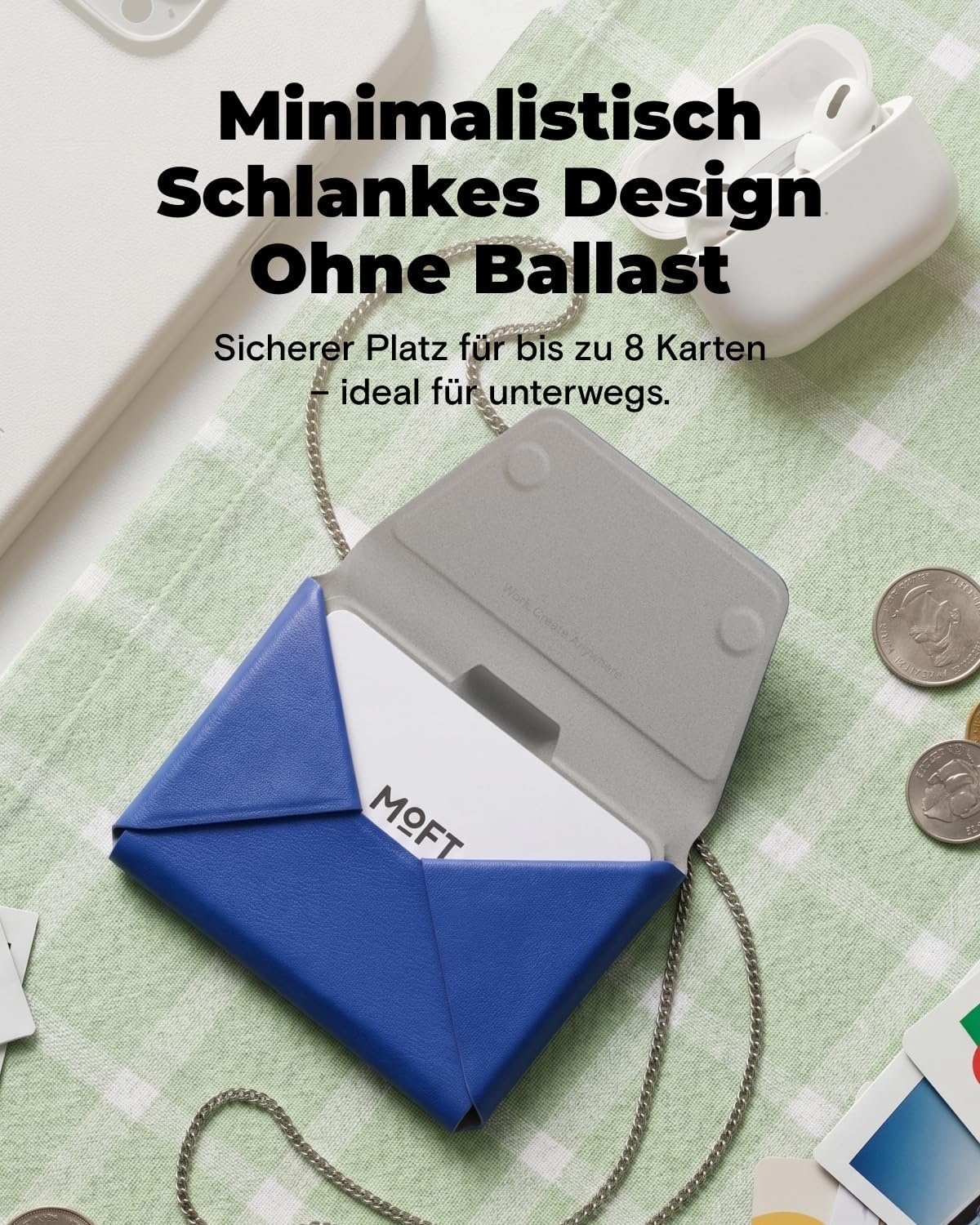 MagSafe Kartenhalter für 8 Karten, Taupe - 32% Rabatt