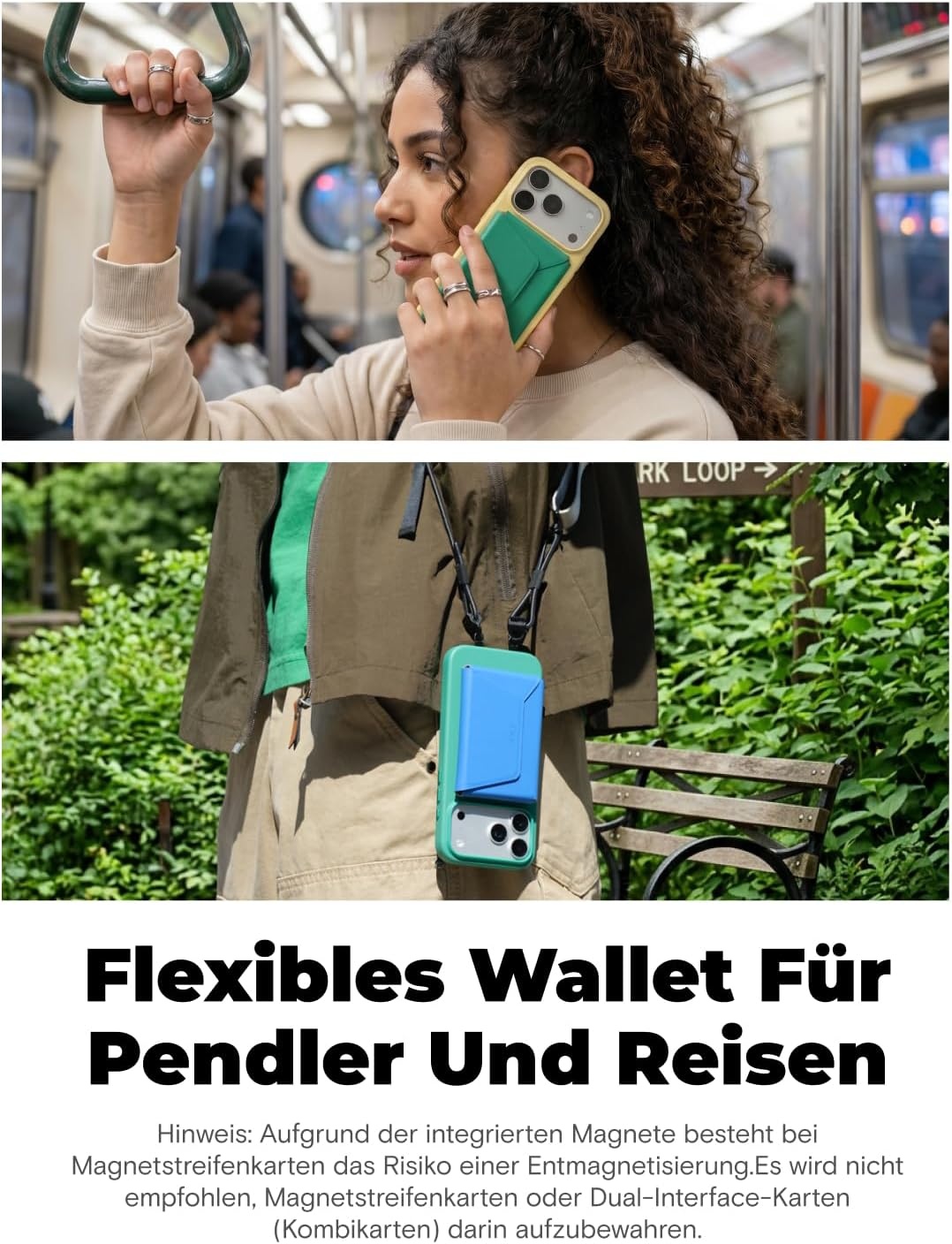 MagSafe Kartenhalter für 8 Karten, Taupe - 32% Rabatt