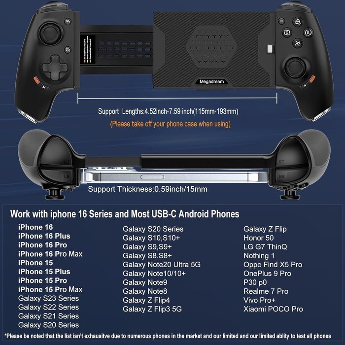 Mobiler Gaming-Controller für iPhone & Android - 31% Rabatt