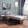 Metallbettgestell 80x200 cm - Mattschwarz - 33% Rabatt