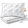 3-Kammer Daunenkissen 50x75 cm 2er-Set - 34% Rabatt - Ausgepackt