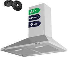Wand-Dunstabzugshaube 60 cm Edelstahl A++ 53% Rabatt