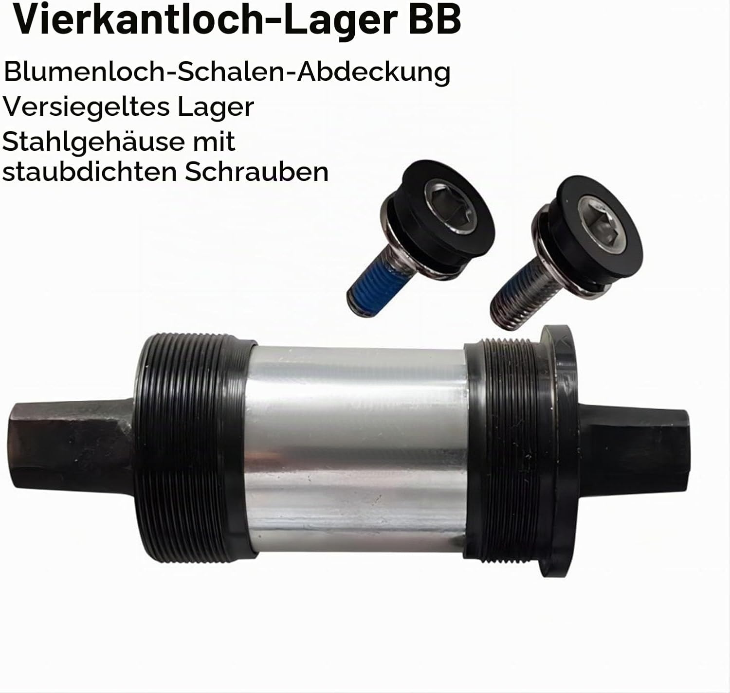 Mountainbike Kurbelgarnitur 36T 104 BCD, Vierkant - 32% Rabatt