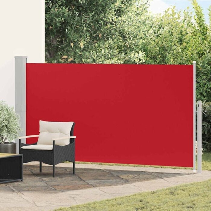 Seitenmarkise 160x300 cm Rot - Ausgepackt - 32% Rabatt