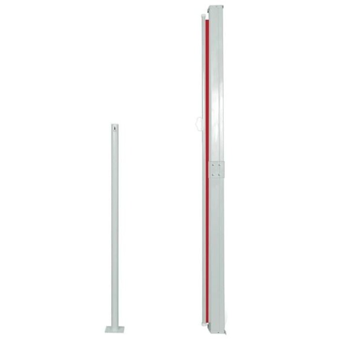 Seitenmarkise 160x300 cm Rot - Ausgepackt - 32% Rabatt