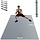XXL Yogamatte 213x152cm - 8mm Fitnessmatte Grau - 33% Rabatt