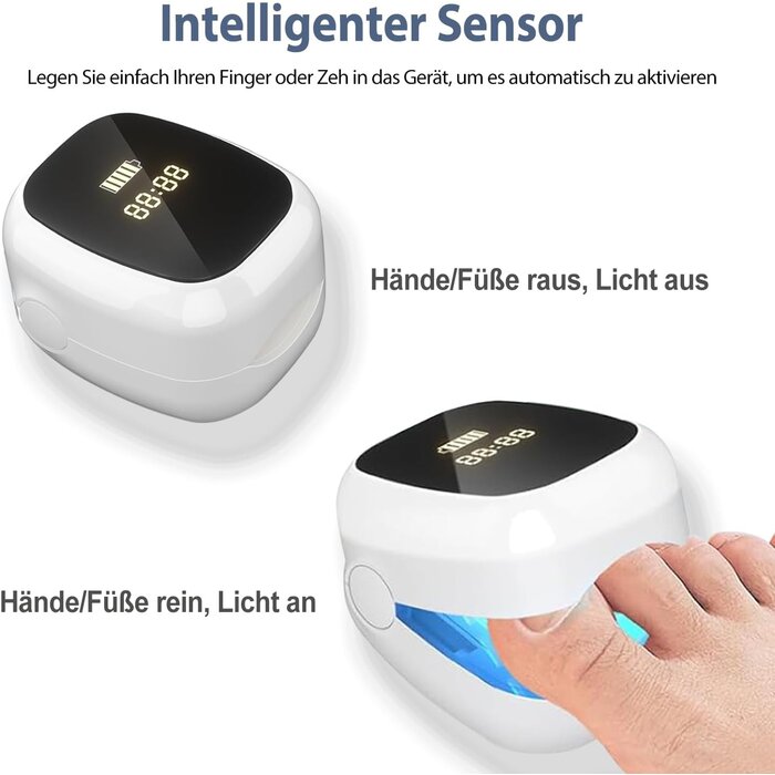 Nagellaser gegen Nagelpilz - Kompakt & effektiv - 31% Rabatt