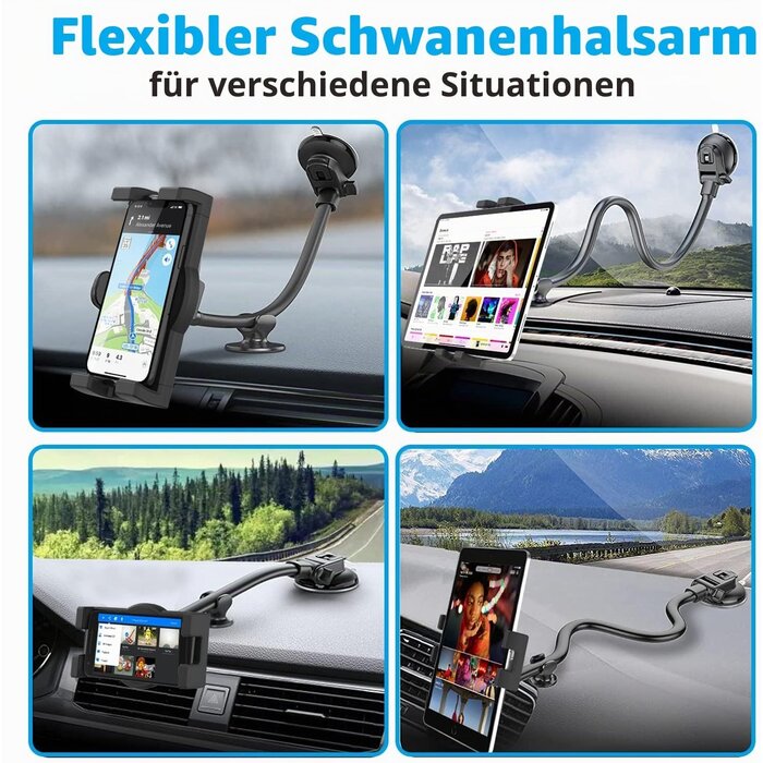 Flexible Tablet- & Handyhalterung fürs Auto - 31% Rabatt