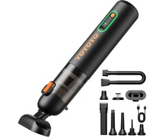 4-in-1 Akku-Handstaubsauger, 22.000 Pa, Schwarz - 39% Rabatt