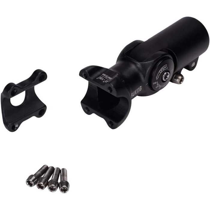 Verstellbarer Fahrrad-Vorbau 0-90° 25,4mm | 31% Rabatt