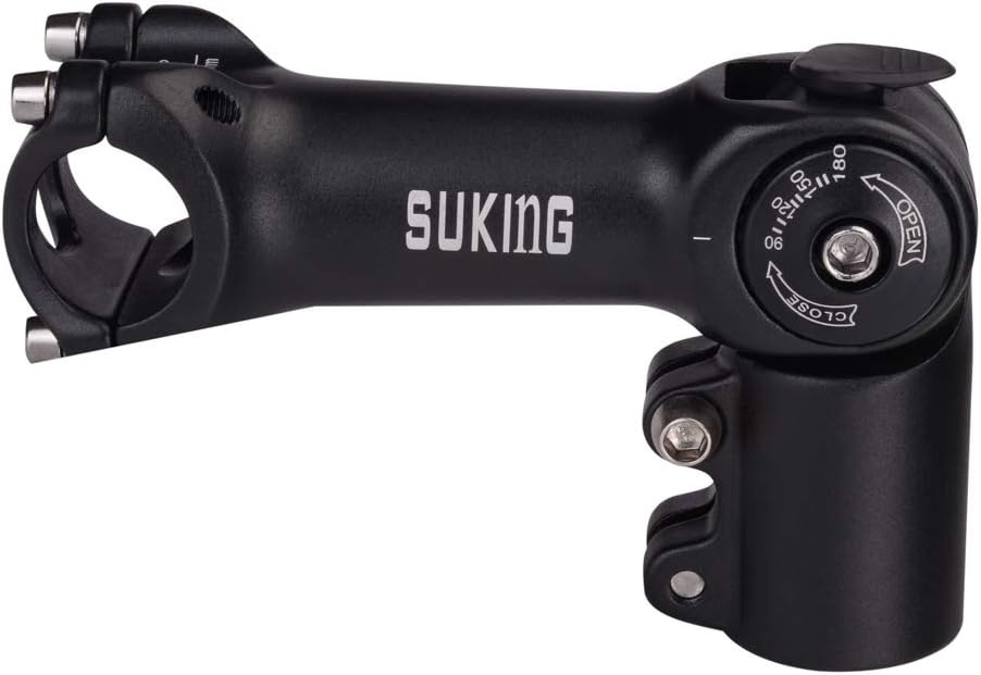 Verstellbarer Fahrrad-Vorbau 0-90° 25,4mm | 31% Rabatt