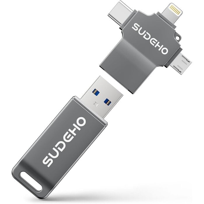4-in-1 Flash-Laufwerk 128 GB - 31% Rabatt auf den USB-Stick