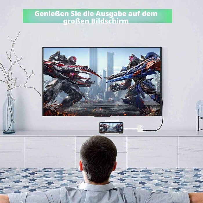 USB-C auf HDMI Adapter 4K 60Hz 100W PD - 25% Rabatt