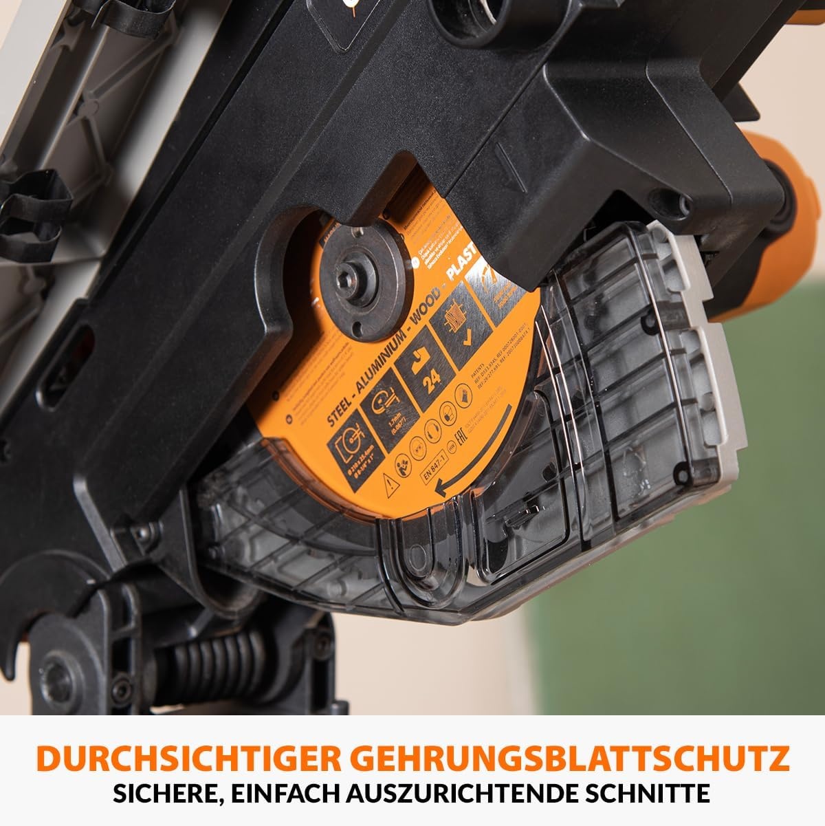 Hybrid-Tisch- und Gehrungssäge 1500W - 35% Rabatt