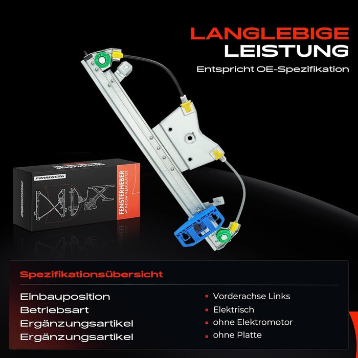 Elektrischer Fensterheber vorne links für 312 319 & 519 | 33% Rabatt