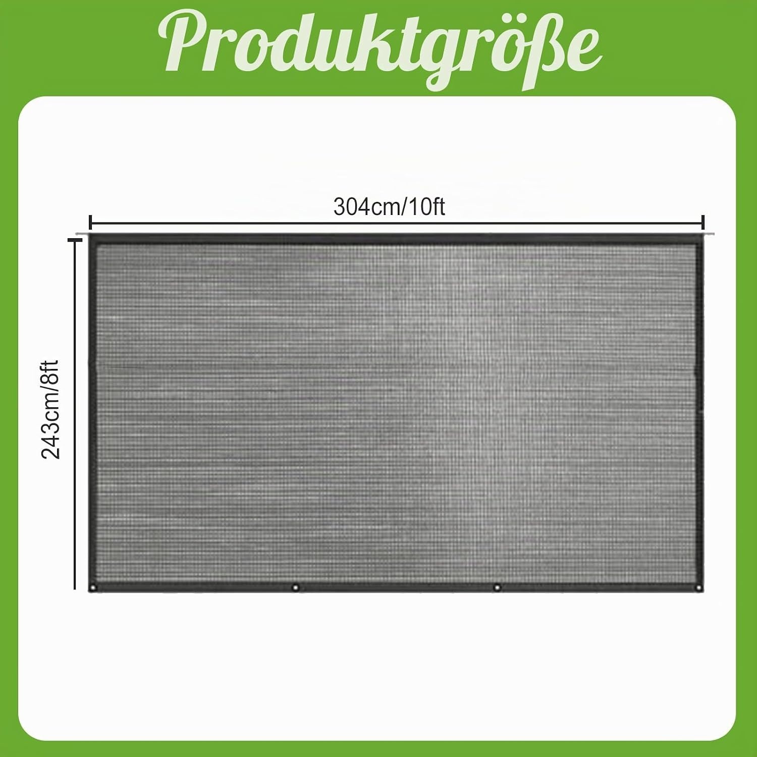 Camper Seitenwand Sonnenschutz 244 x 305 cm - 33% Rabatt