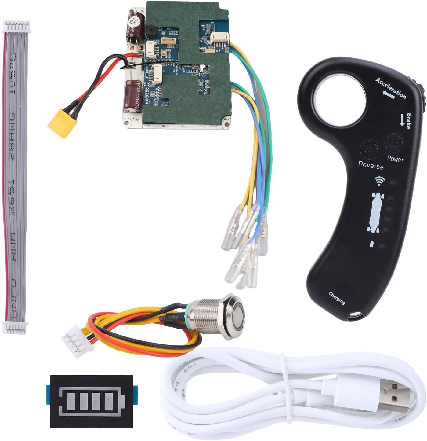 Elektrisches Skateboard Controller-Set 1300W mit Fernbedienung - 34% Rabatt