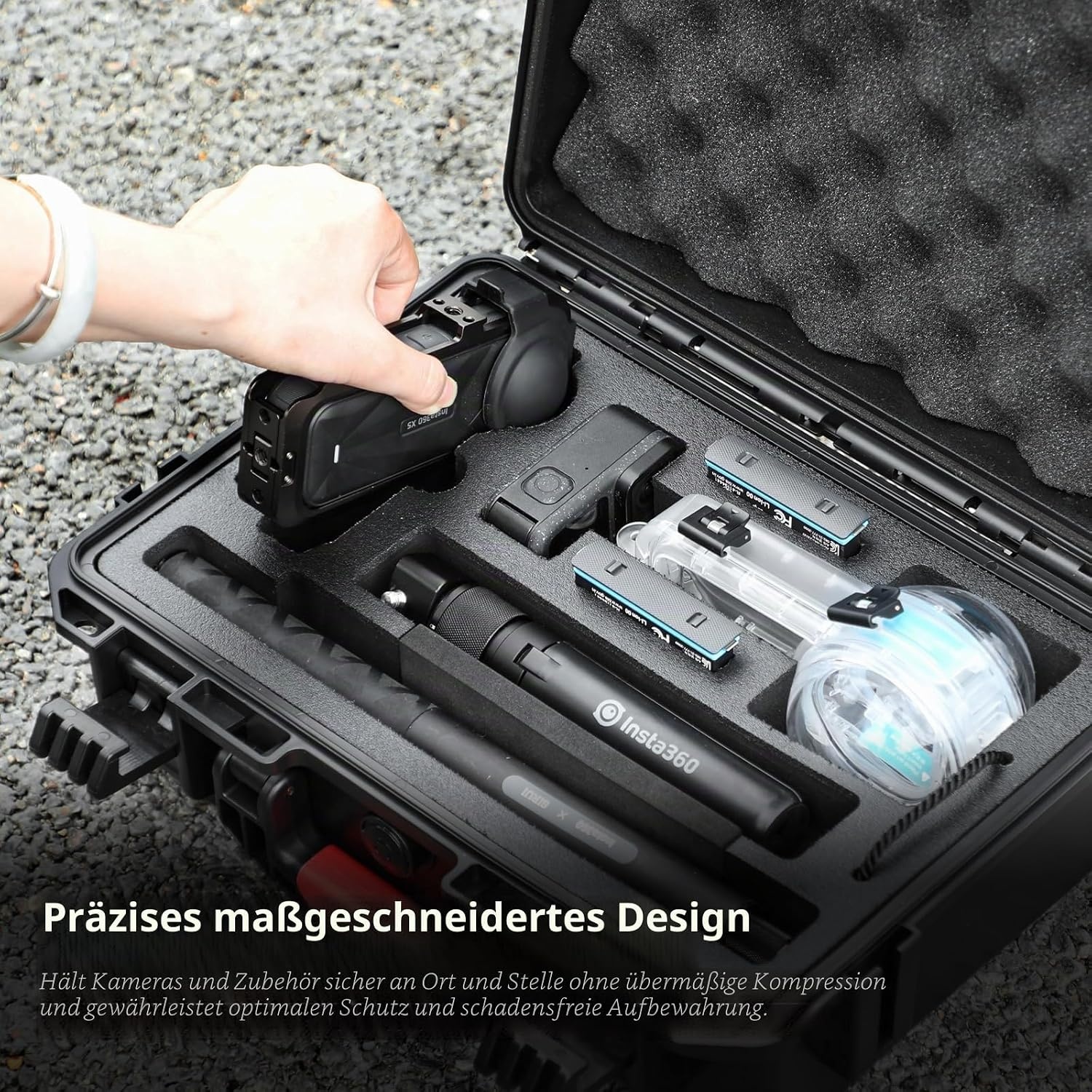 Robuster Koffer für Actionkameras - 32% Rabatt auf Retourenware