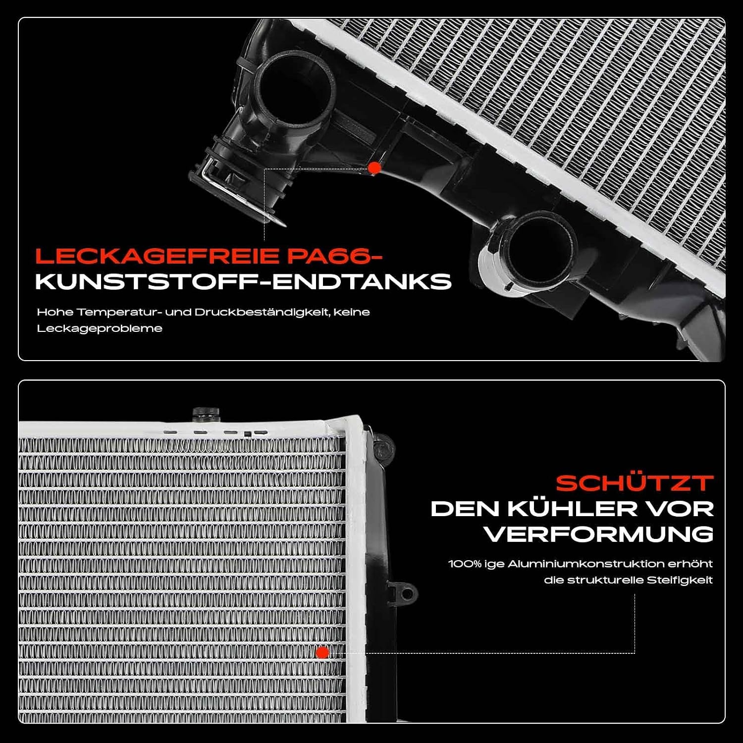 Wasserkühler für Porsche 911, Boxster, Cayman - 35% Rabatt - Outlet