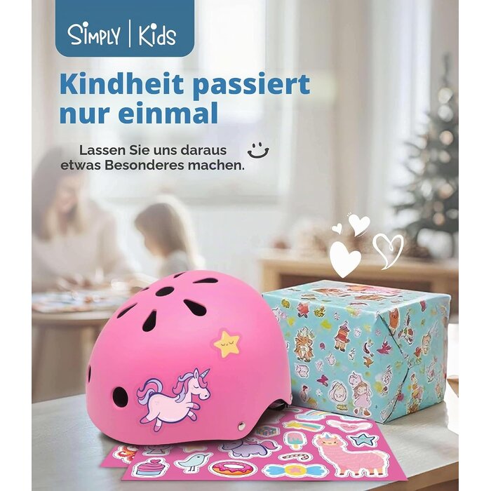 Kinderhelm Größe S in Rosa - 30% Rabatt