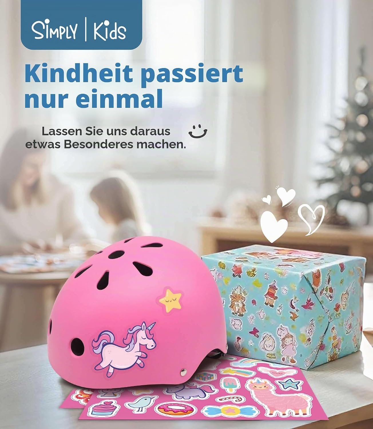 Kinderhelm Größe S in Rosa - 30% Rabatt
