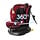 360° Kindersitz i-Size 40-150 cm mit ISOFIX, Rot - 34% Rabatt