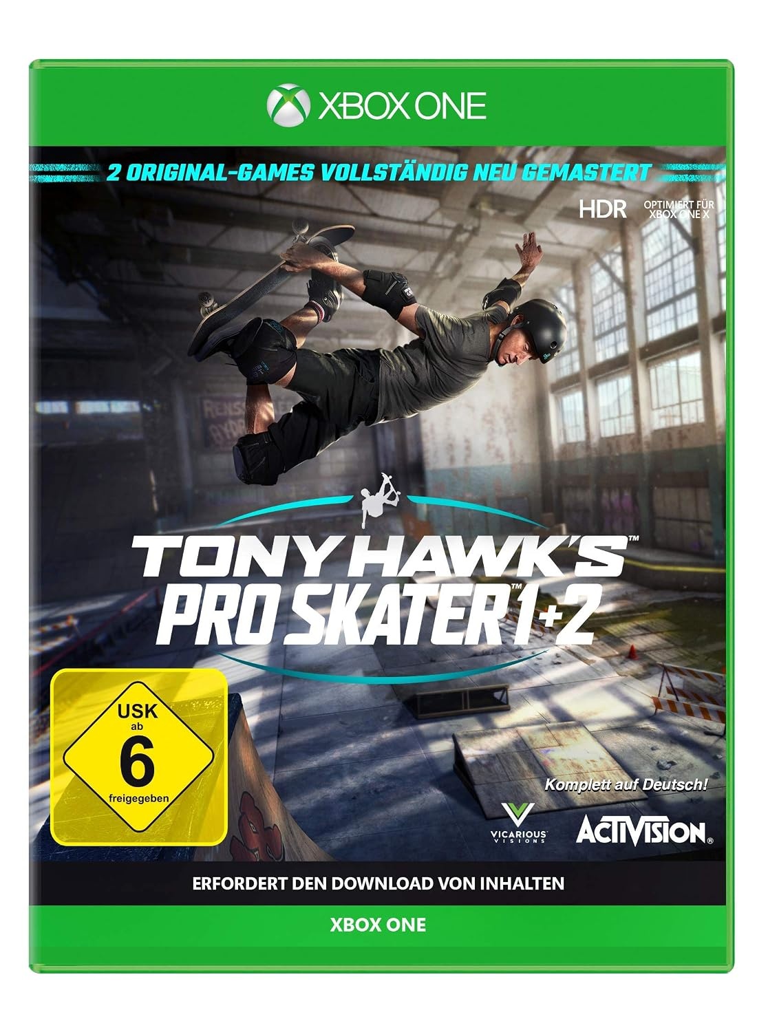Tony Hawk's Pro Skater 1+2 für Xbox One - 80% Rabatt