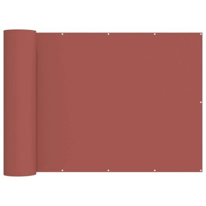 Balkon-Sichtschutz Terracotta 150x800cm - 33% Rabatt