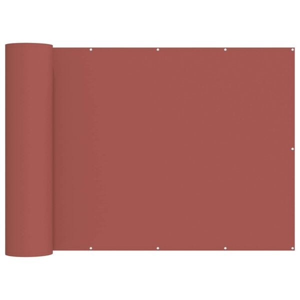 Balkon-Sichtschutz Terracotta 150x800cm - 33% Rabatt