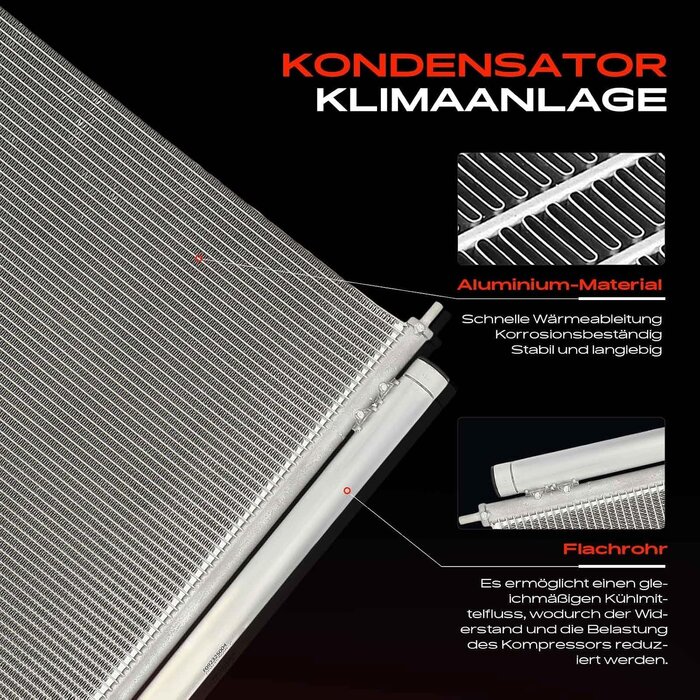 Klimakondensator für Hyundai Santa Fé II (2006-2012) - 34% Rabatt