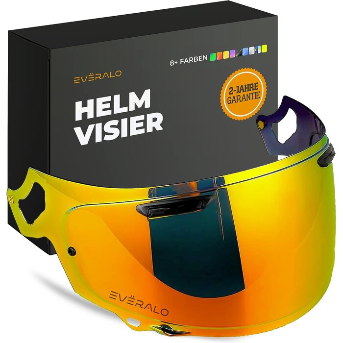 Visier für Arai Helme Rot Chrom - 32% Rabatt