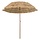 Hawaii-Garten-Sonnenschirm, rund, Naturfarben, 205cm - 34% Rabatt