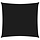 Quadratisches Sonnensegel 5x5 m - Schwarz - 34% Rabatt