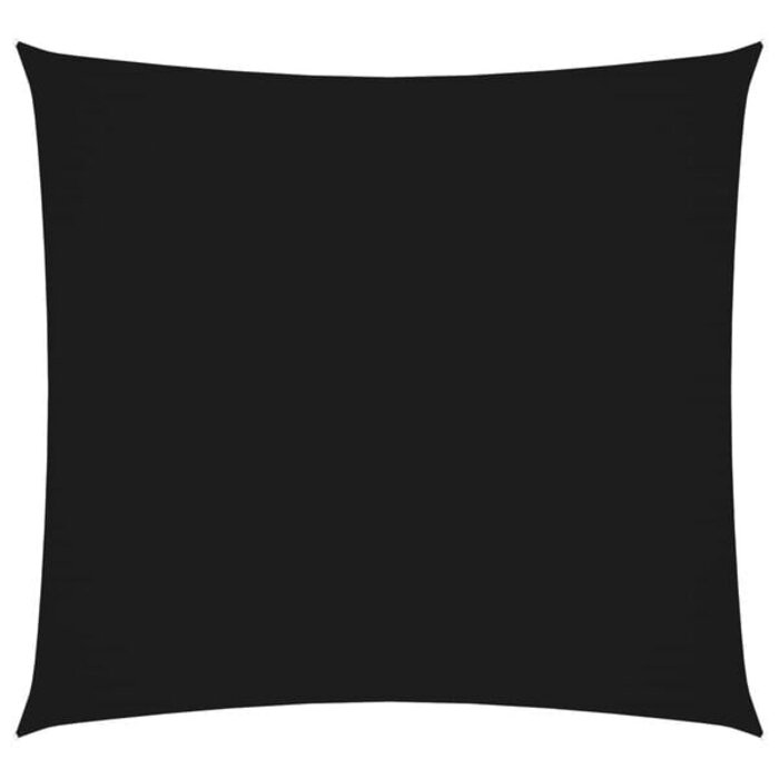 Quadratisches Sonnensegel 5x5 m - Schwarz - 34% Rabatt
