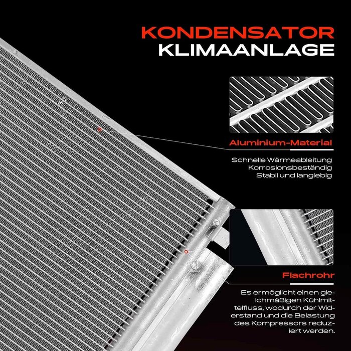 Klimakondensator mit Trockner für Hyundai i10 & Kia Picanto - 34% Rabatt