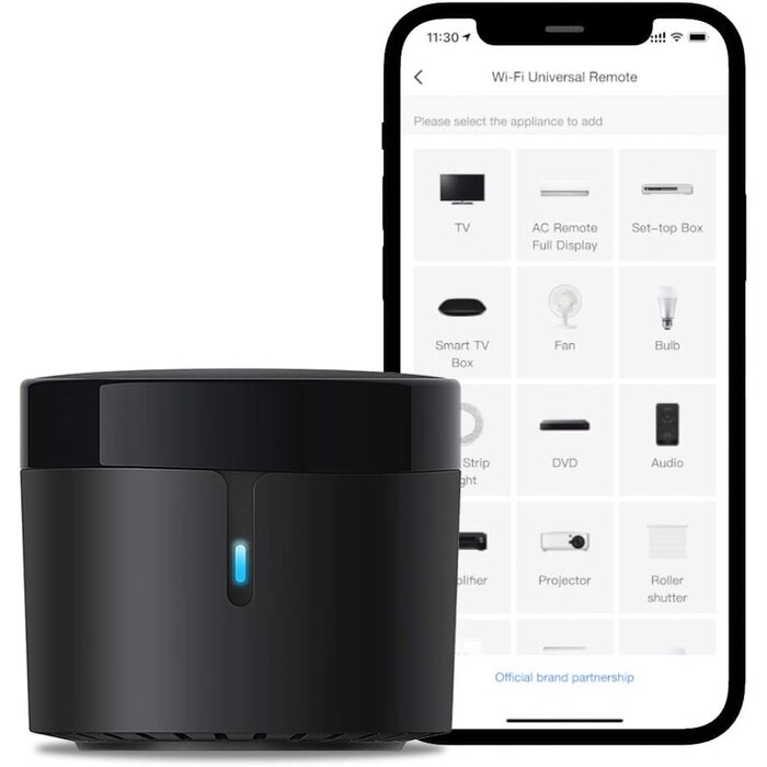 Smarte Universal-IR-Fernbedienung - 31% Rabatt für Ihr intelligentes Zuhause