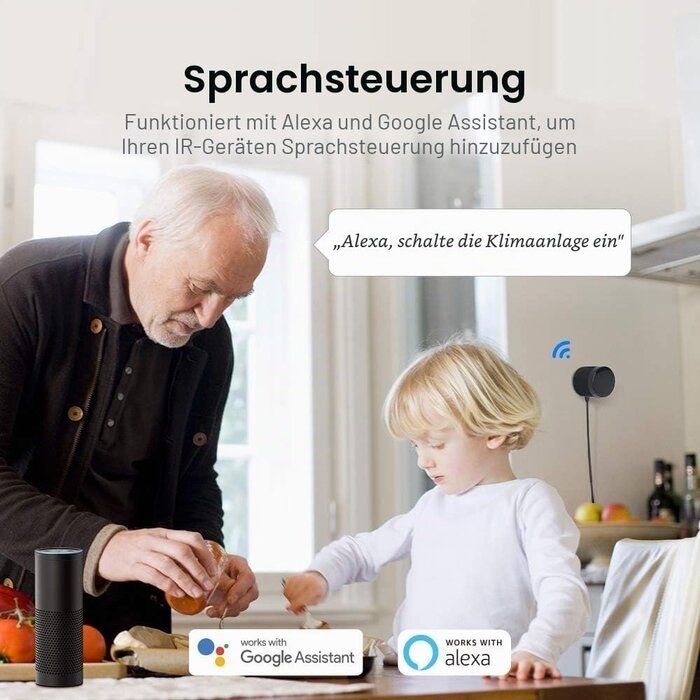Smarte Universal-IR-Fernbedienung - 31% Rabatt für Ihr intelligentes Zuhause