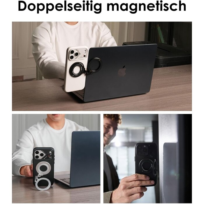MagSafe Handy Ringhalter & Ständer - 32% Rabatt - Schwarz
