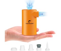 Elektrische Akku-Luftpumpe 250 l/min - 41% Rabatt - Orange