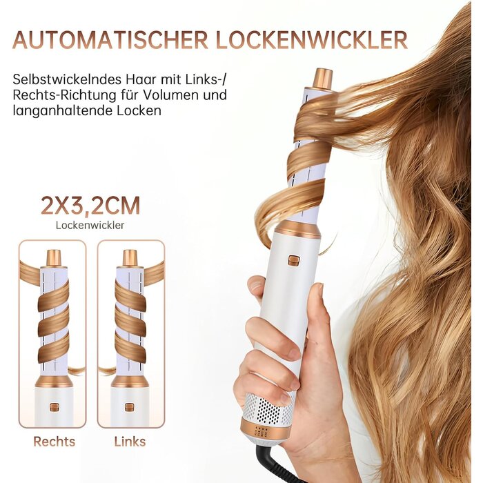 5-in-1 Warmluftbürste 1000W - 32% Rabatt auf ausgepacktes Einzelstück