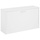 Schuhschrank weiß 80x24x45cm mit Sitzfläche - 35% Rabatt