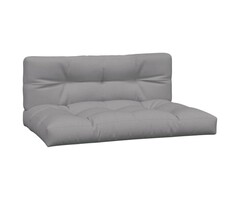 Vidaxl Palettenkissen Set 120x80 cm Grau - 46% Rabatt auf das Einzelstück
