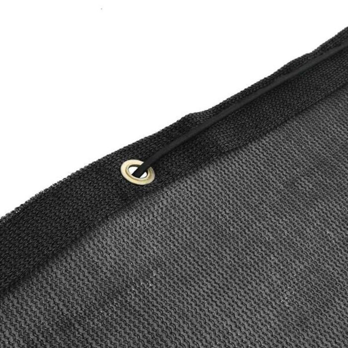 Containernetz 3x6 m HDPE in Schwarz - 33% Rabatt