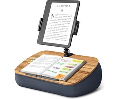 Tabletkissen mit Schoßschreibtisch & Haltearm - Grau - 44% Rabatt
