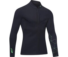 Neopren-Wetsuit-Oberteil Herren L Schwarz - 43% Rabatt