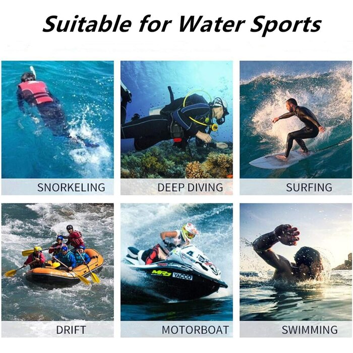3 mm Neopren-Wetsuit-Oberteil Herren, Schwarz, Größe L - 32% Rabatt