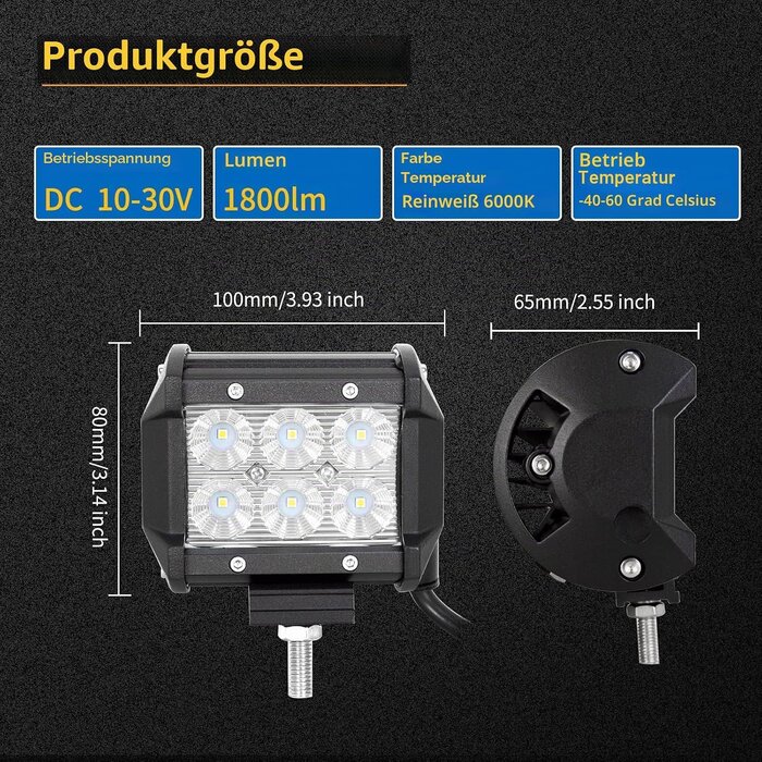 LED Lichtbalken & Arbeitsscheinwerfer Set 675W - 34% Rabatt - Offroad-Upgrade